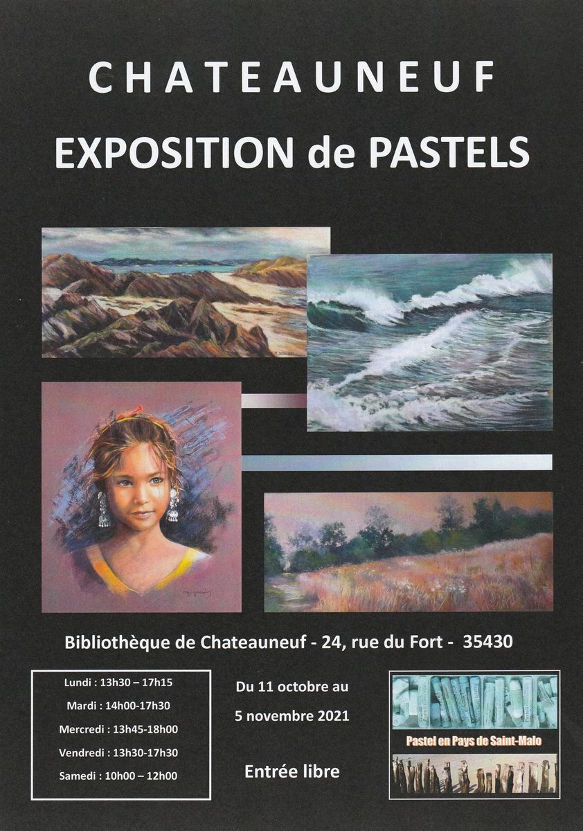 2021 Exposition de Pastels à Châteauneuf