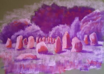 271i-2022 Menhirs de Carnac, version rose