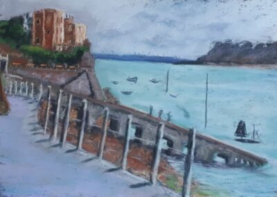 375i-2025 Dinard promenade au clair de lune