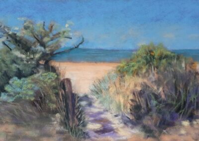 378i-2025 Entrée de plage Genêts - Stage Patrick Henry